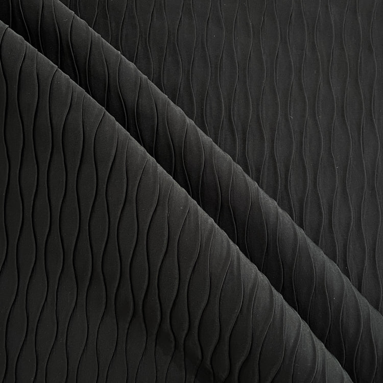Wave Twill Bonded - Black