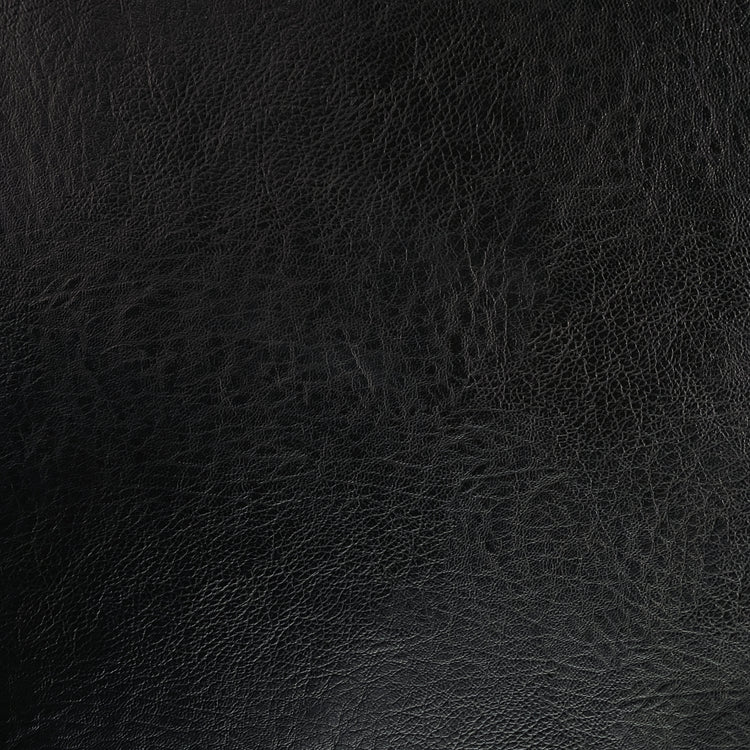 Pebble Grain Faux Leather - Black