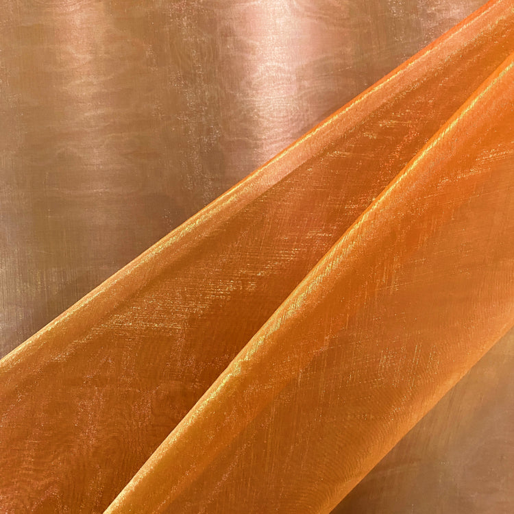 Shot Organza - Gold/Orange