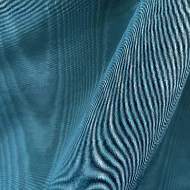 Moire Grosgrain - Dark Duck Egg