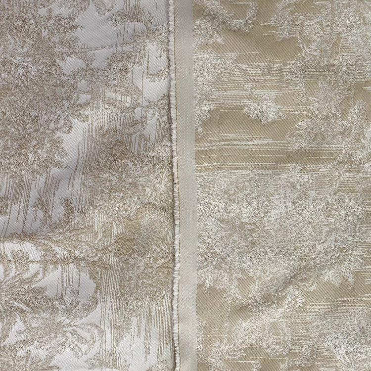 Jungle Islands Tiger Jacquard - White / Beige