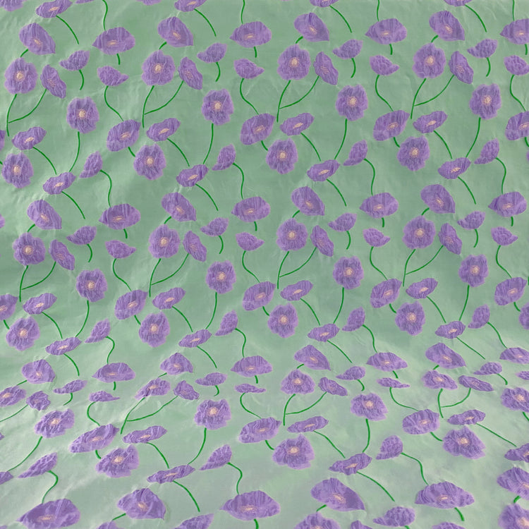 Poppy Poly/Nylon - Pale Green/Light Purple
