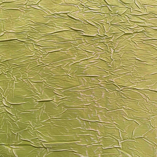 Creased Sateen - Olive