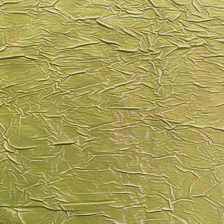 Creased Sateen - Olive