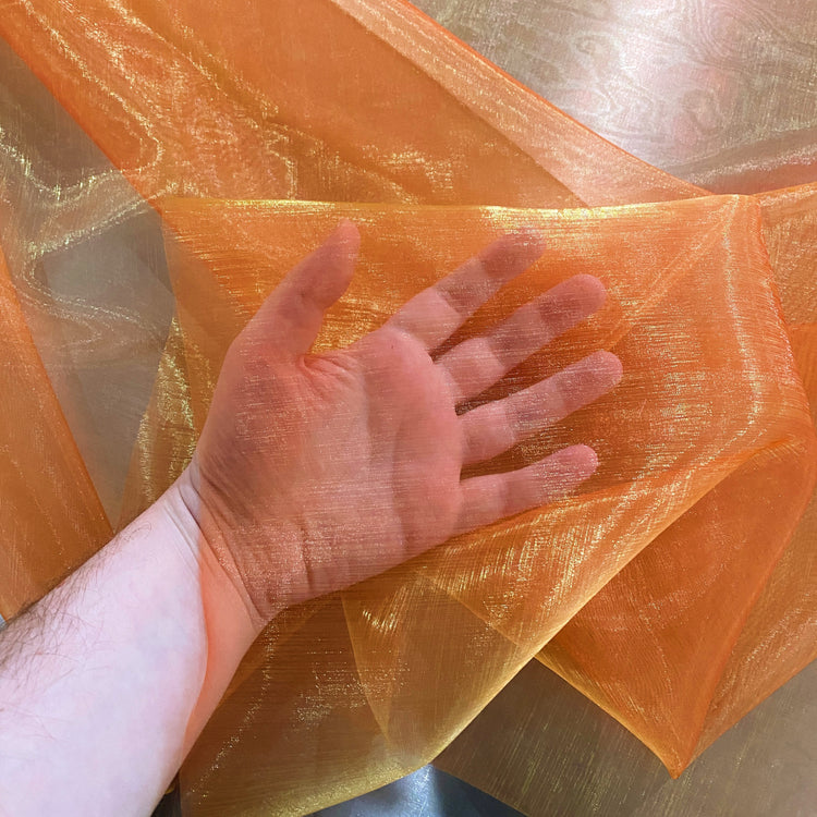 Shot Organza - Gold/Orange