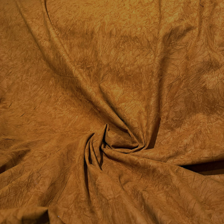 Creased Faux Suede Knit - Sienna