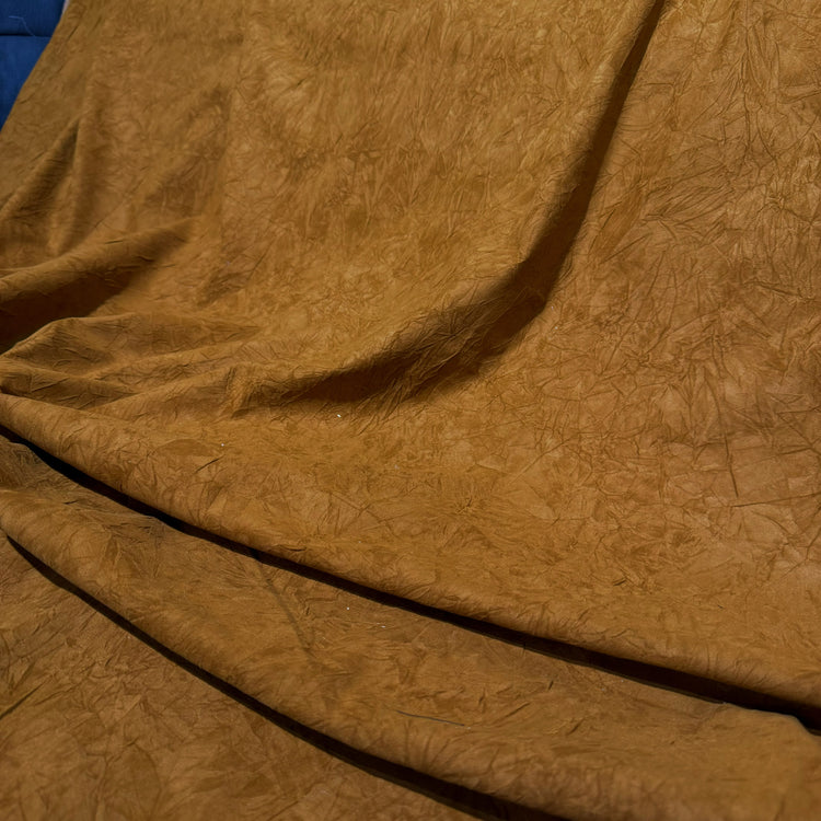 Creased Faux Suede Knit - Sienna