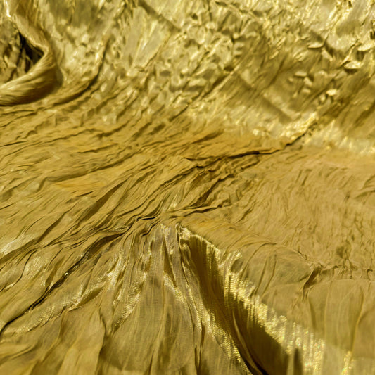 Crushed Satin - Vegas Gold