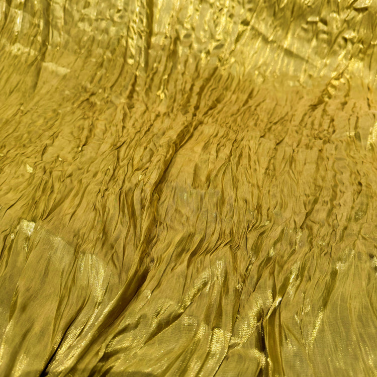 Crushed Satin - Vegas Gold