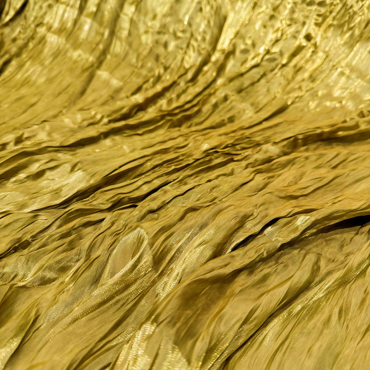 Crushed Satin - Vegas Gold