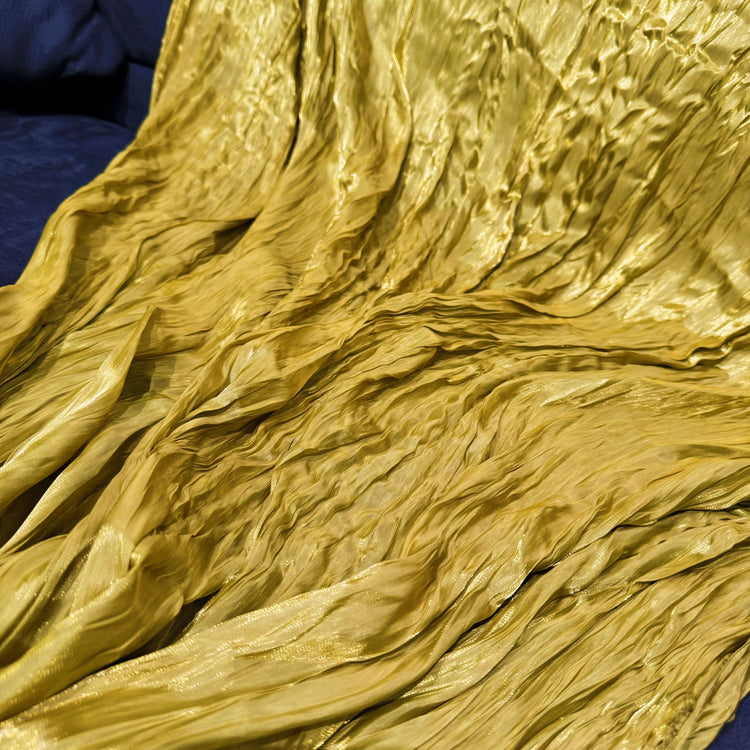 Crushed Satin - Vegas Gold