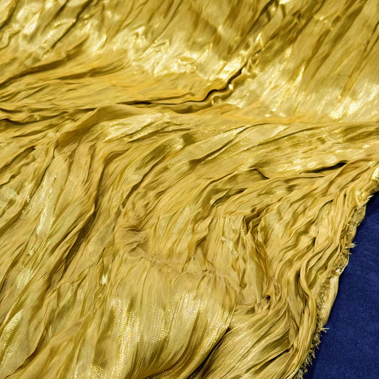 Crushed Satin - Vegas Gold