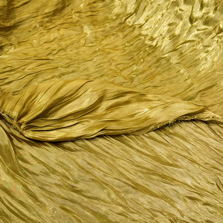 Crushed Satin - Vegas Gold