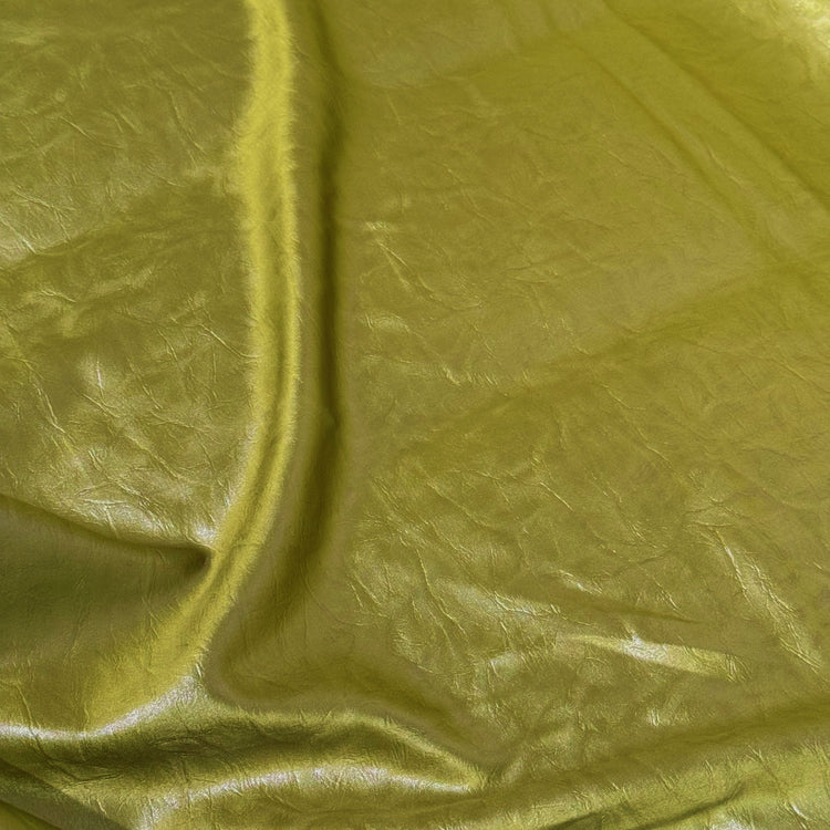Leather Finish Satin - Olive