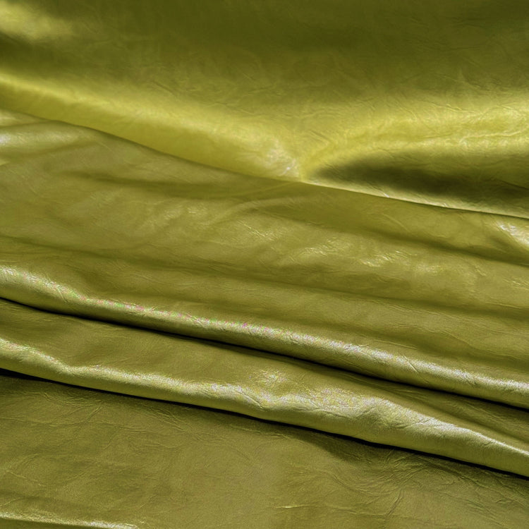 Leather Finish Satin - Olive