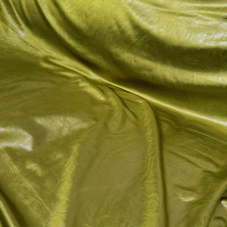 Leather Finish Satin - Olive