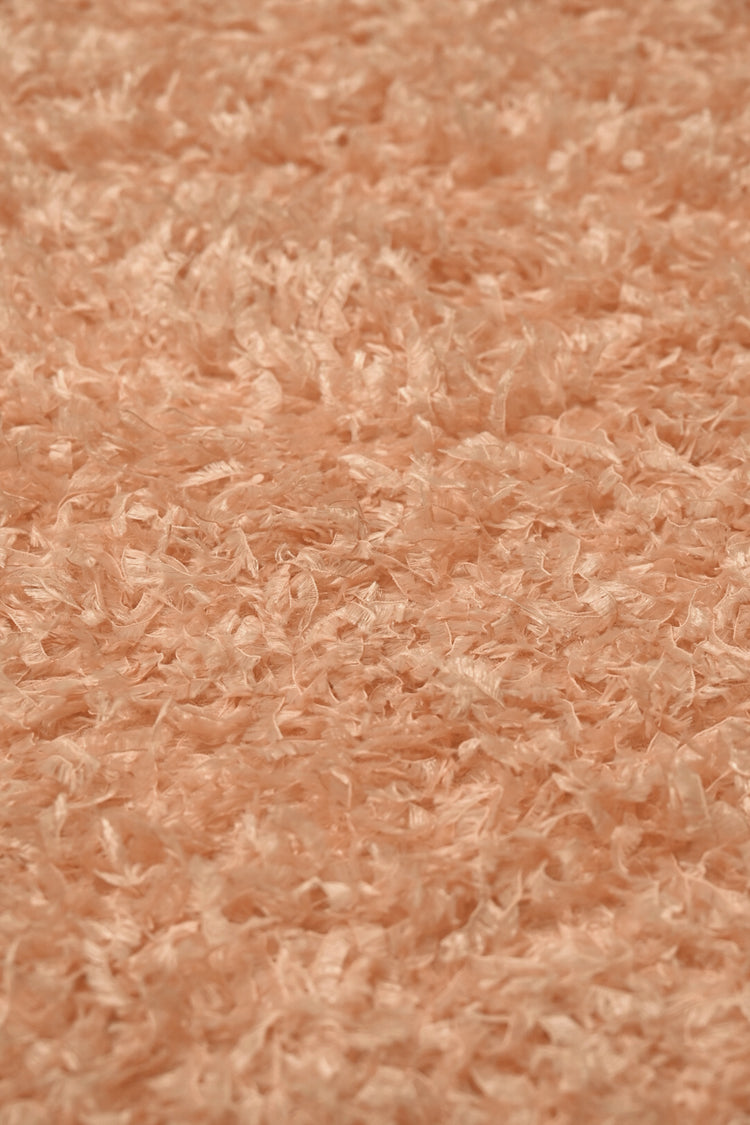 Faux Fur - Cut-Pile Warp Knit - Light Coral