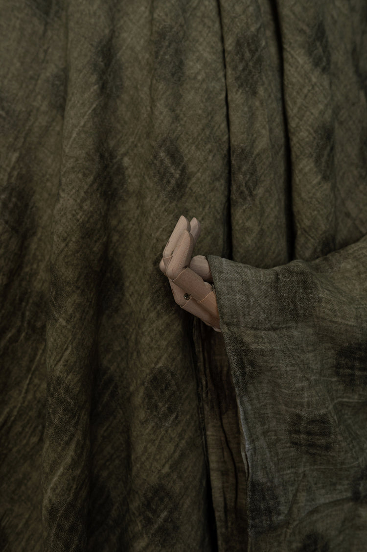 Double Weave Dots - Olive