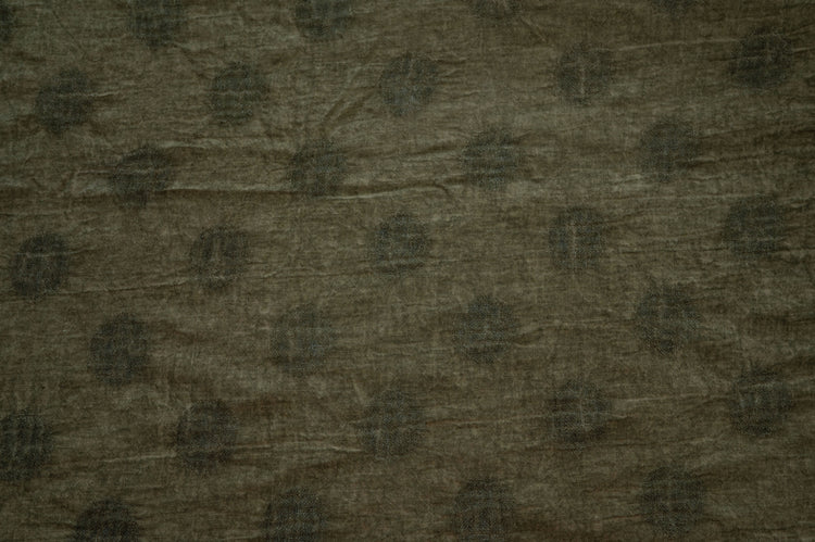 Double Weave Dots - Olive