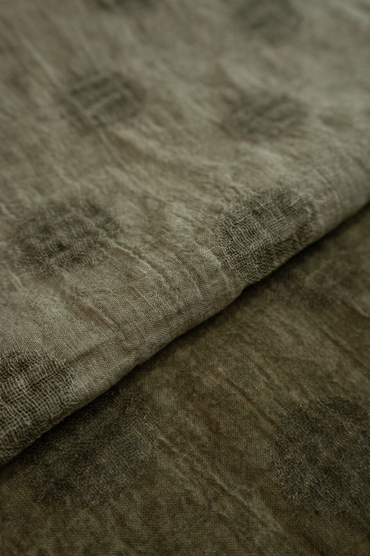 Double Weave Dots - Olive