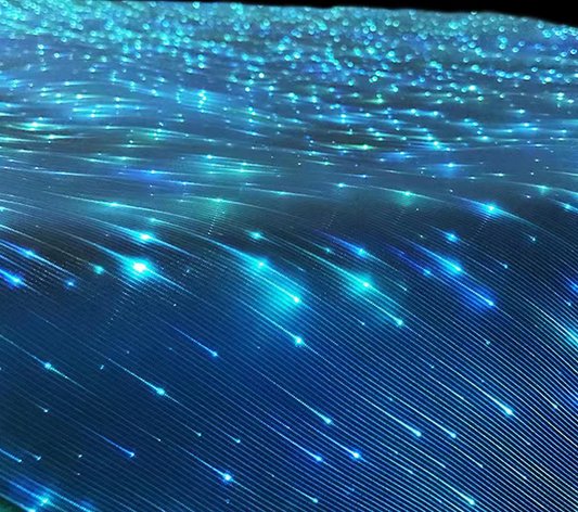 LED Fibre Optic Fabric (Per Metre)