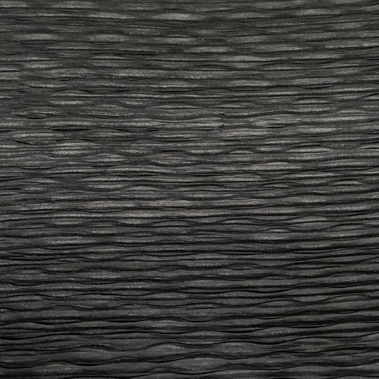 Crepe Plisse - Black