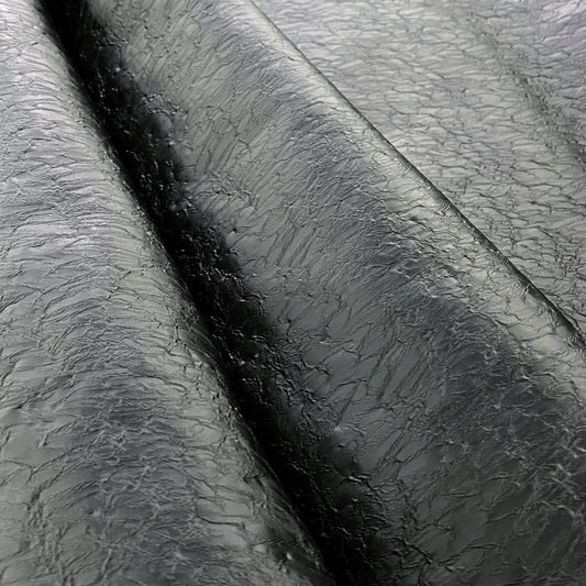 Laminated Devore - Black