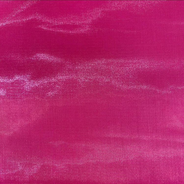 Shimmering Lake Satin - Deep Pink
