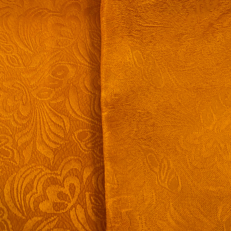 Floral Art Nouveau Damask - Gold