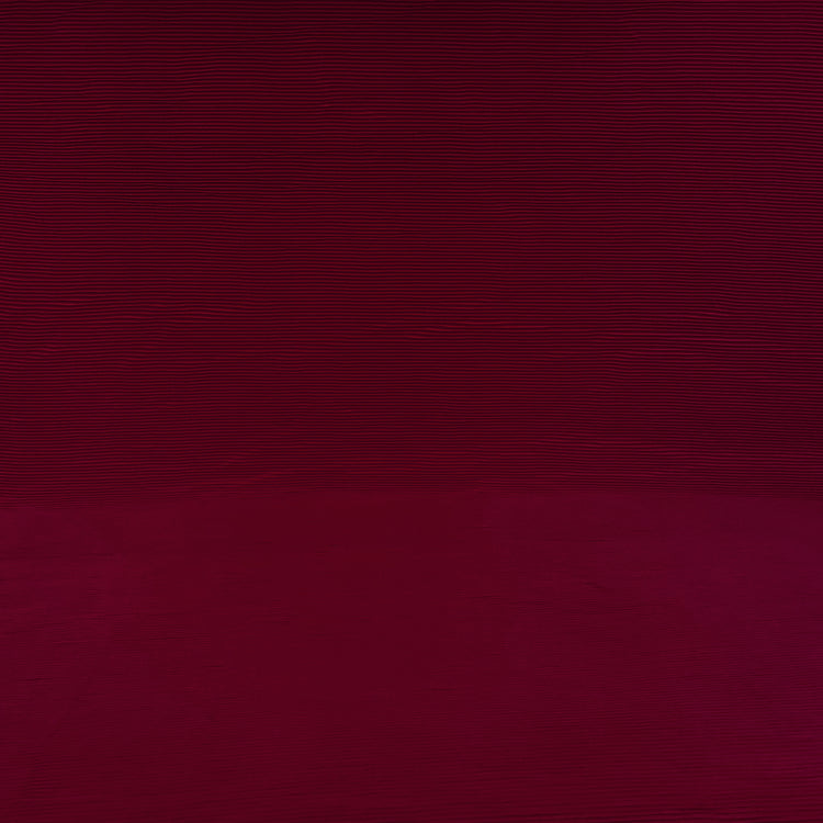 Accordion-Pleated Taffeta - Dark Red