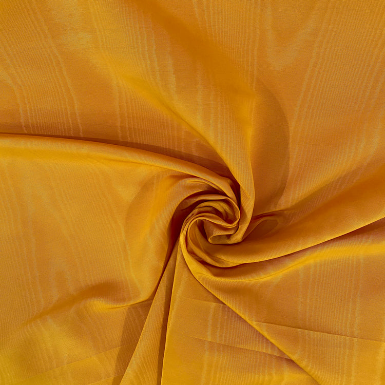 Moire Grosgrain - Golden Yellow