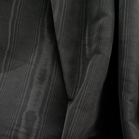 Moire Grosgrain - Black
