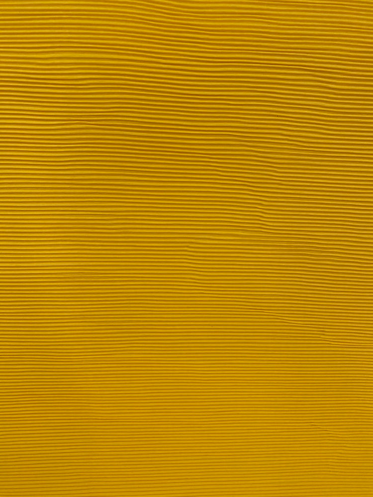 Accordion-Pleated Taffeta - Yellow