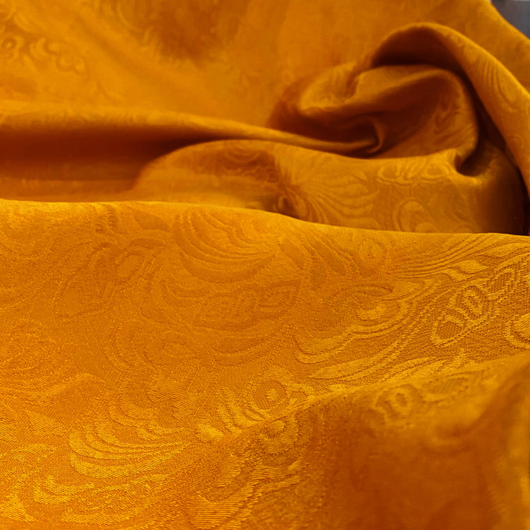 Floral Art Nouveau Damask - Gold