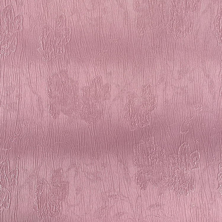 Rippled Floral Damask - Pink
