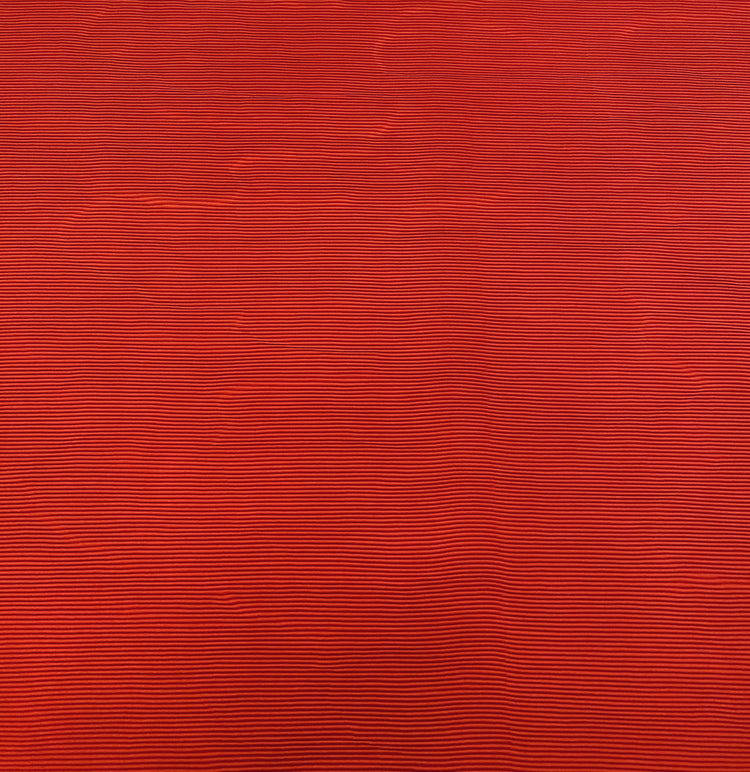 Accordion-Pleated Taffeta - Orange