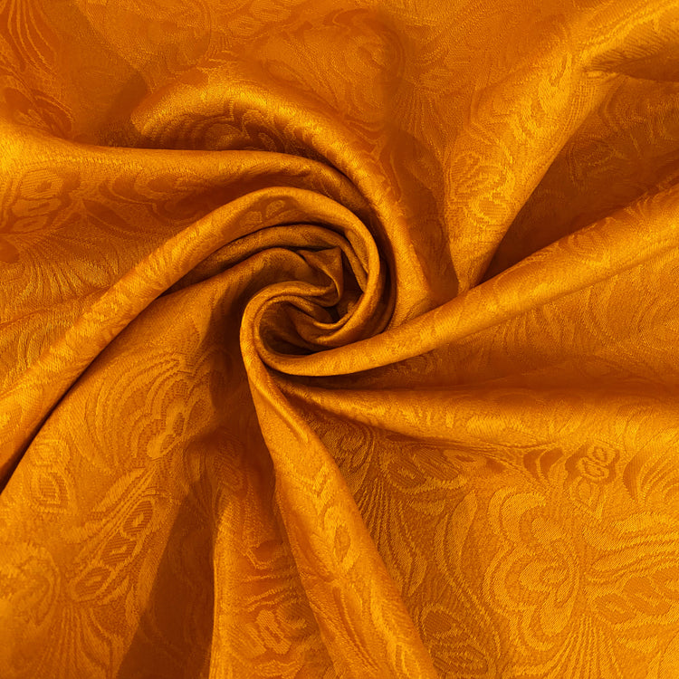 Floral Art Nouveau Damask - Gold