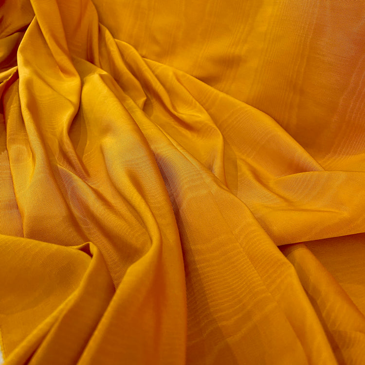 Moire Grosgrain - Golden Yellow