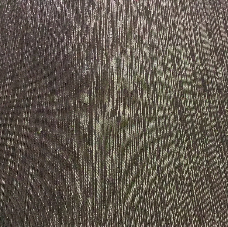 Metallic Dupion - Black/Silver