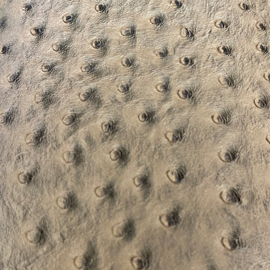 Faux Ostrich Leather - Umber
