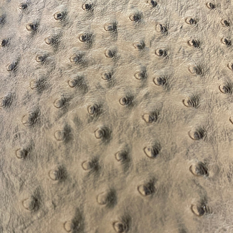 Faux Ostrich Leather - Umber