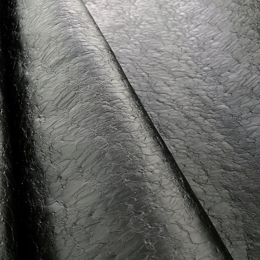 Laminated Devore - Black