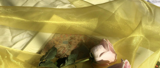 Metallic Organza - Yellow