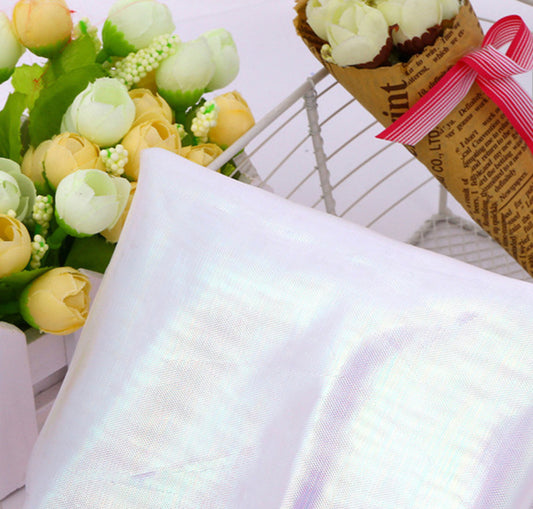 Holographic Organza - Lavender Blush