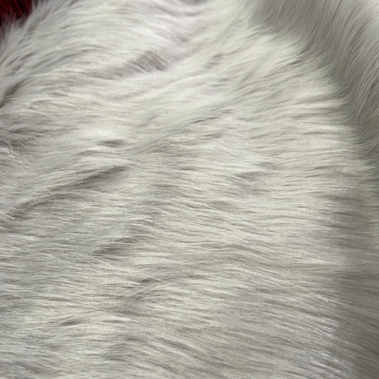 Faux Fox Fur - Medium Pile - Gainsboro Grey