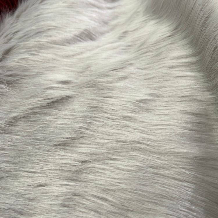 Faux Fox Fur - Medium Pile - Gainsboro Grey