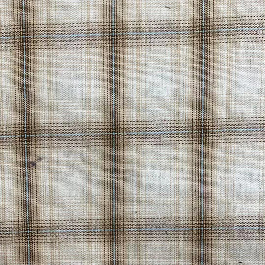 Cotton Plaid - Beige