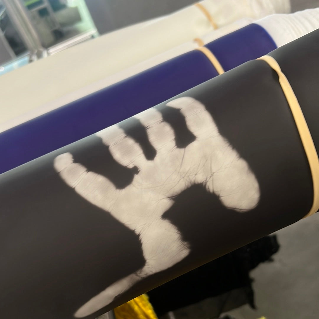 Chromorphic Cotton/PU Thermochromic Black/White