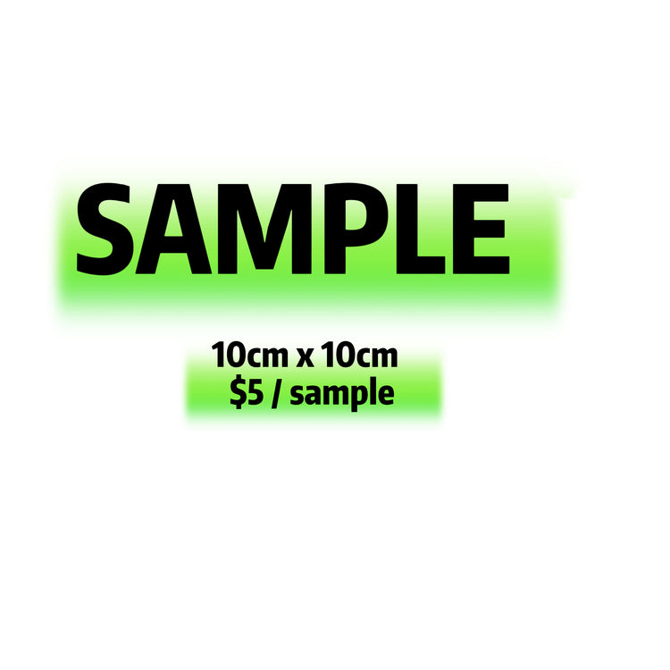 *Fabric Sample