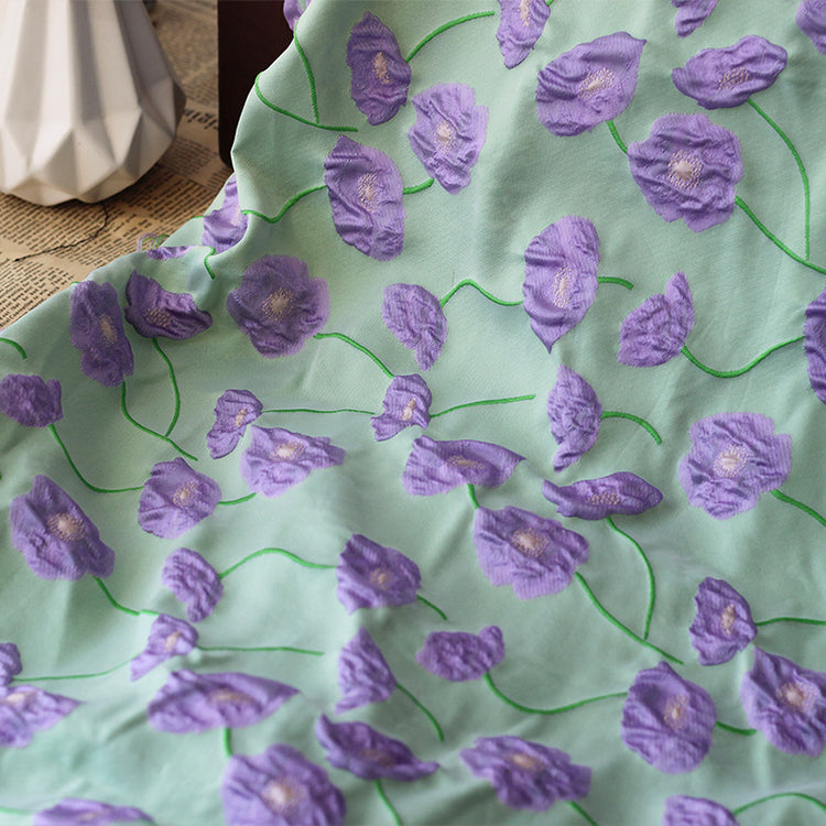 Poppy Poly/Nylon - Pale Green/Light Purple